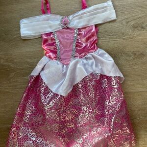 Disney aurora sleeping beauty Halloween costume dress up princess dress girls